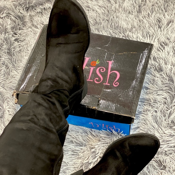 Black Over the knee boots - Picture 4 of 4